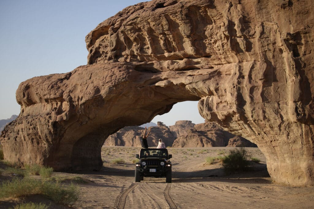 Jeep Tour Safari Photoshoot in الزراع, Saudi Arabia.