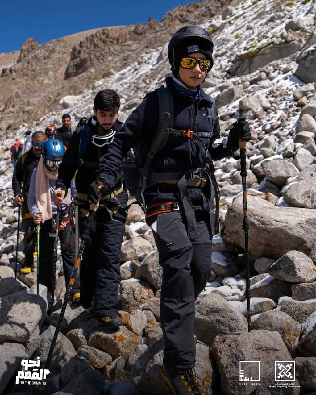 المشاركون يخوضون التدريب الميداني في أعالي آلا آرتشا
