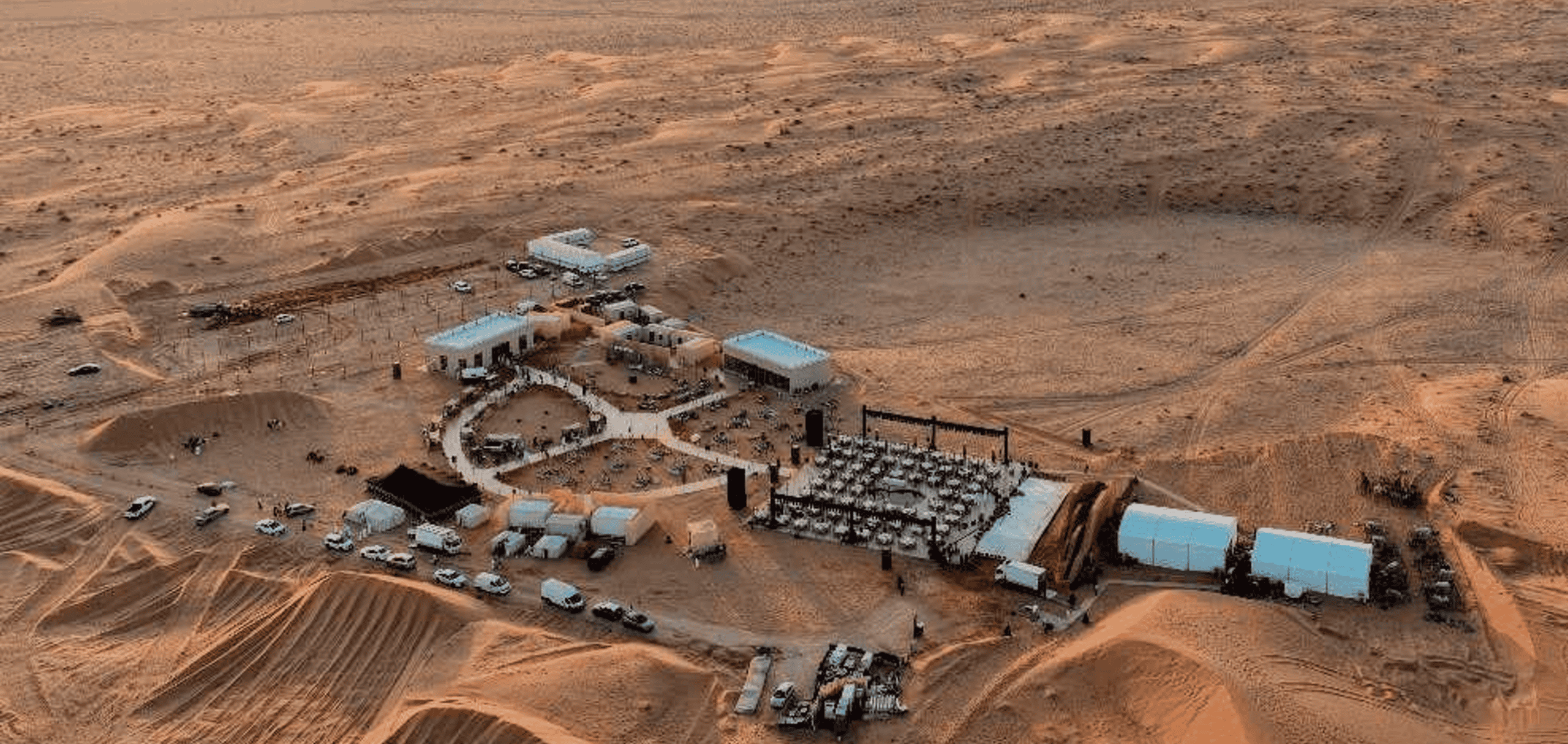 PANGAEA Camp Riyadh in King Abdulaziz Royal Reserve